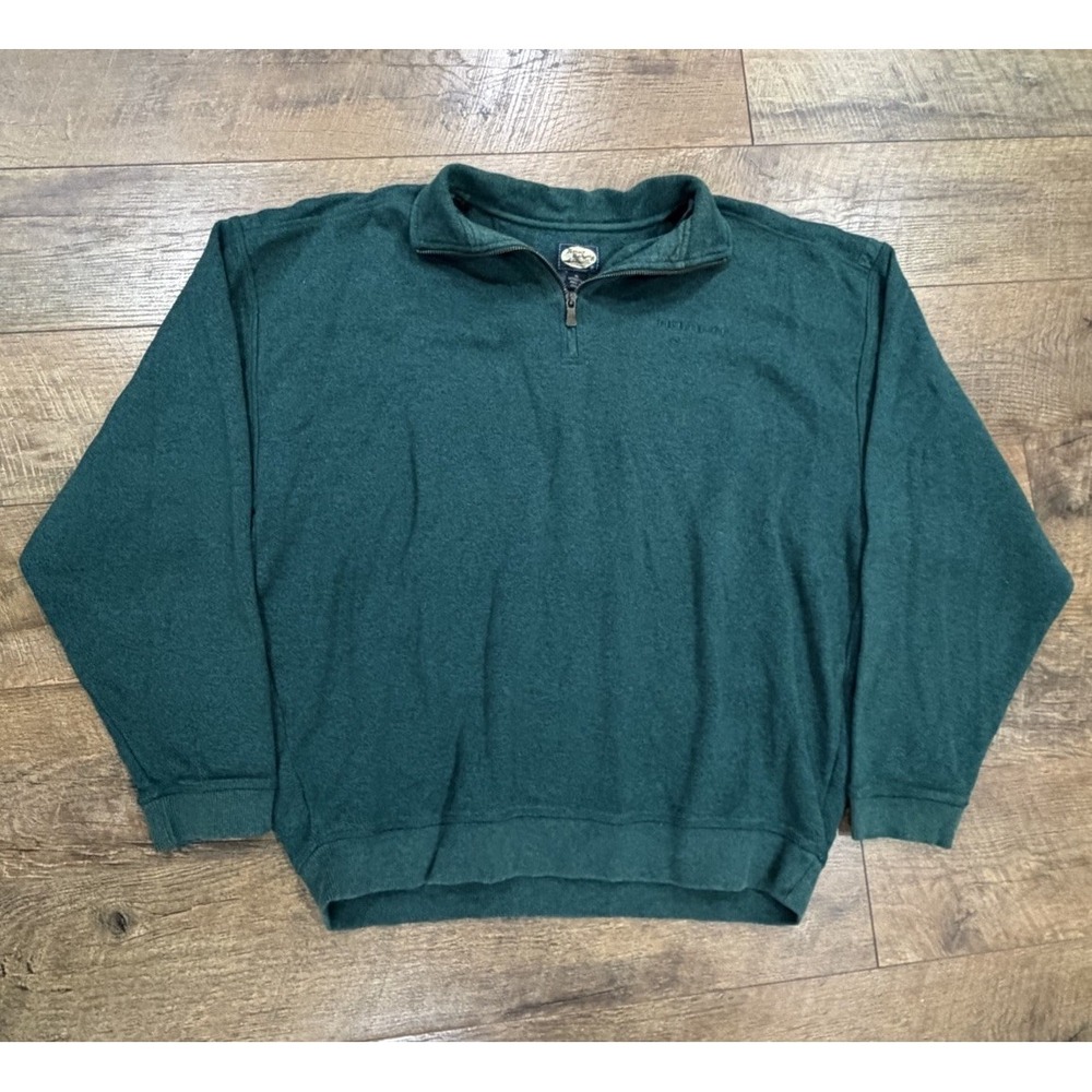Vintage Namco Tommy Bahama 1/4 Zip Sweater Embroidered‎ Logo Video Game Promo XL